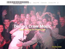 Tablet Screenshot of denniscrow.com